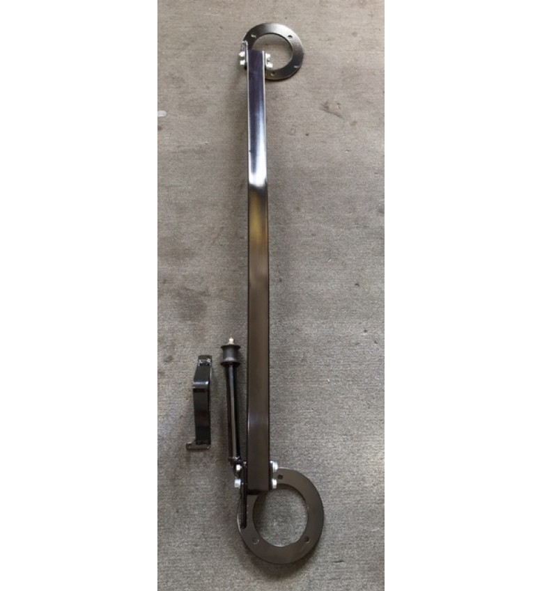 Top End Performance BMW 2002 Single Tube Front Strut Tower Bar. No