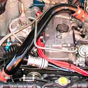 Over the valve cover pipes with Compressor Bypass and Blow-Off valves