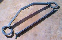 Starion - Conquest Front and Rear Strut Tower Braces