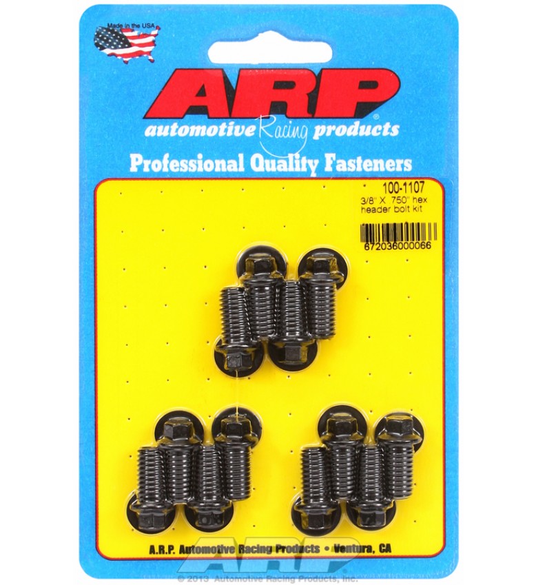 ARP Hardware - 3/8 X .750" hex header bolt kit