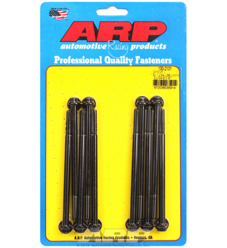 ARP Hardware - Chevy LS1, LS4, LS6, LM7-5.3, LQ4-6.0 & RL4-4.8 12pt intake manifold bolt kit