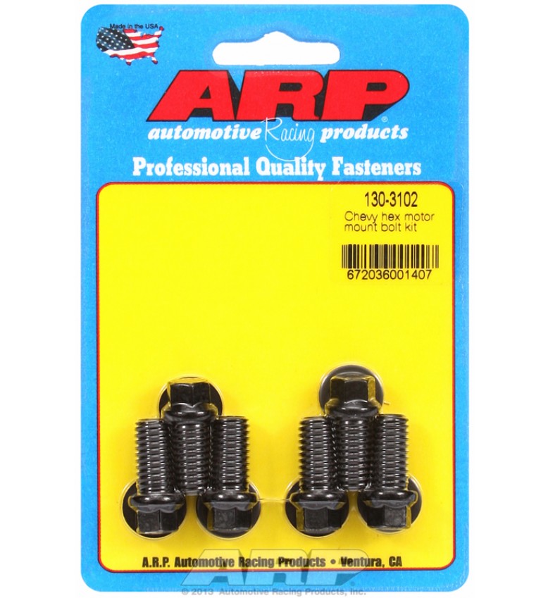 ARP Hardware - Chevy hex motor mount bolt kit