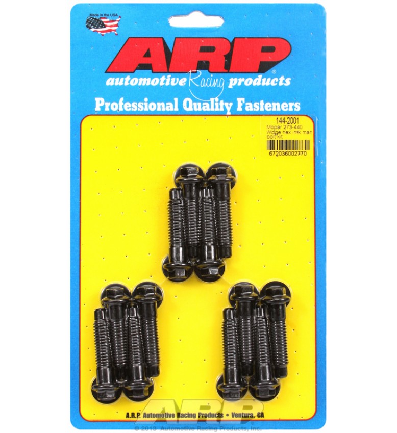 ARP Hardware - Mopar 273-440 wedge hex intake manifold bolt kit