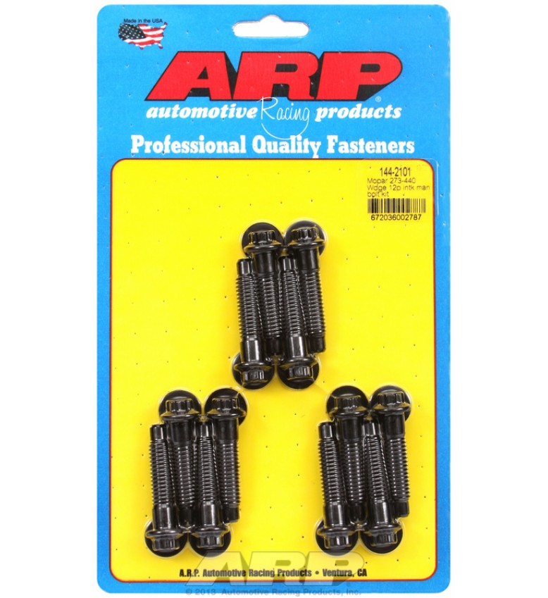 ARP Hardware - Mopar 273-440 wedge 12pt intake manifold bolt kit