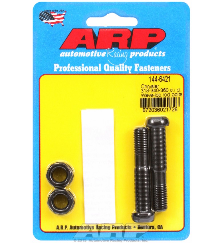 ARP Hardware - Chrysler 318-340-360 c.i.d., wave-loc rod bolts