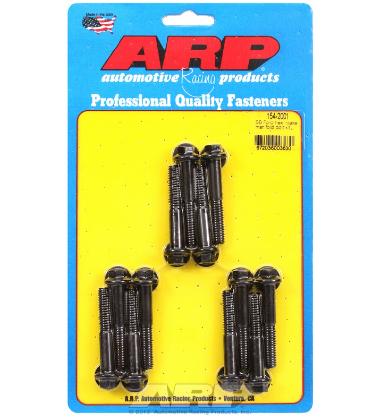ARP Hardware - SB Ford hex intake manifold bolt kit