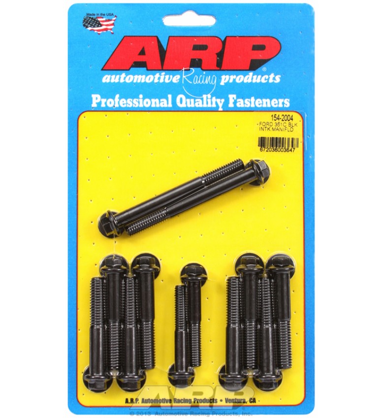 ARP Hardware - Ford 351C hex SS intake manifold bolt kit