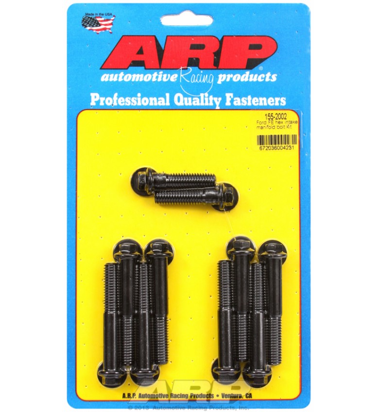 ARP Hardware - Ford FE hex intake manifold bolt kit