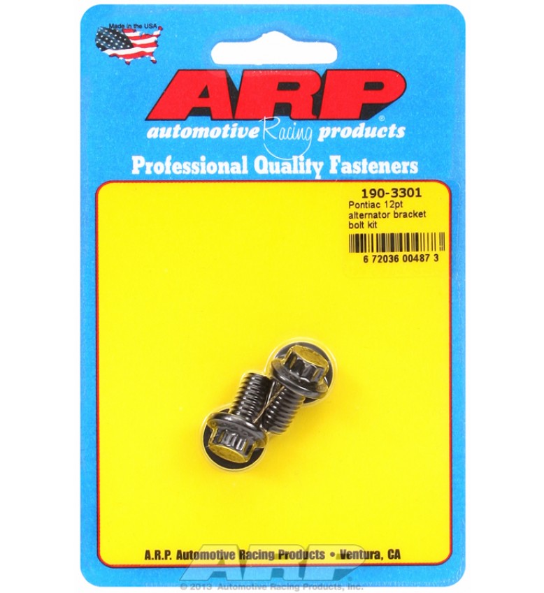 ARP Hardware - Pontiac 12pt alternator bracket bolt kit