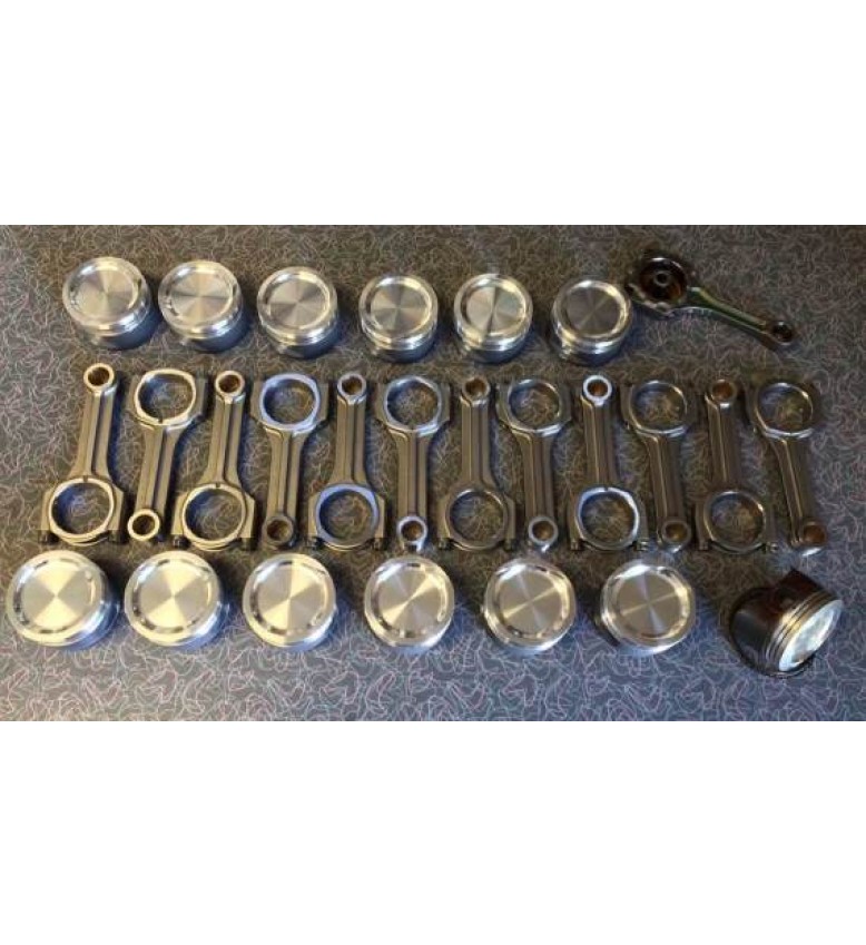 1GZ-FE V12 JE 2618 Piston set with Permanent Skirt Coating