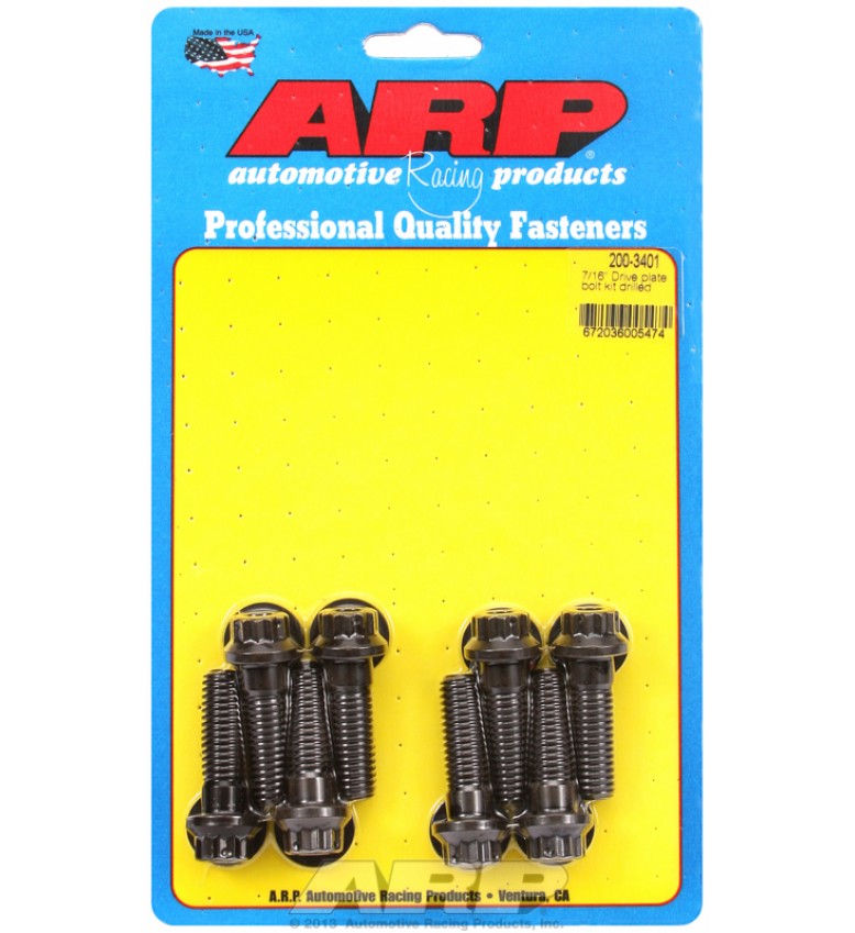 ARP Hardware - Wilwood drive plate bolt, 7/16, drilled 12 pt, 8pcs