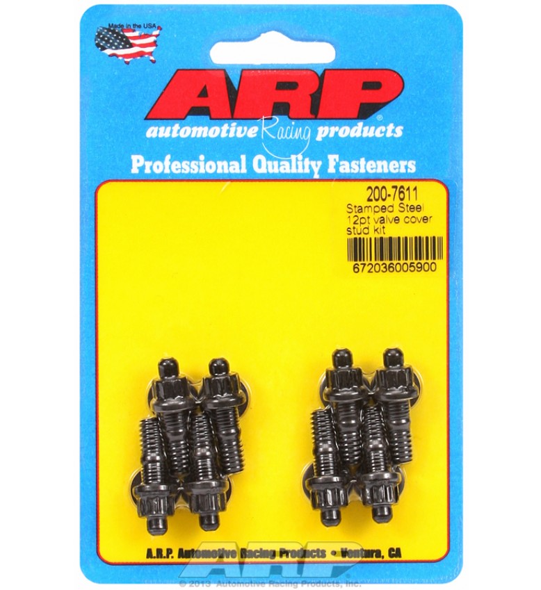 ARP Hardware - Stamped steel 12pt valve cover stud kit