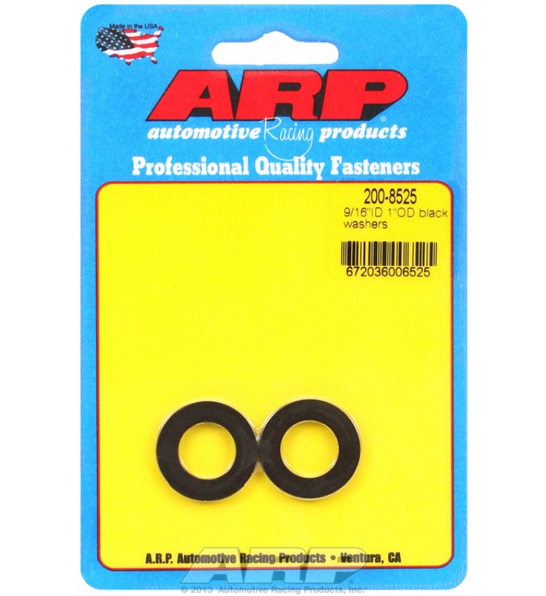 ARP Hardware - 9/16ID 1.00 OD black washers