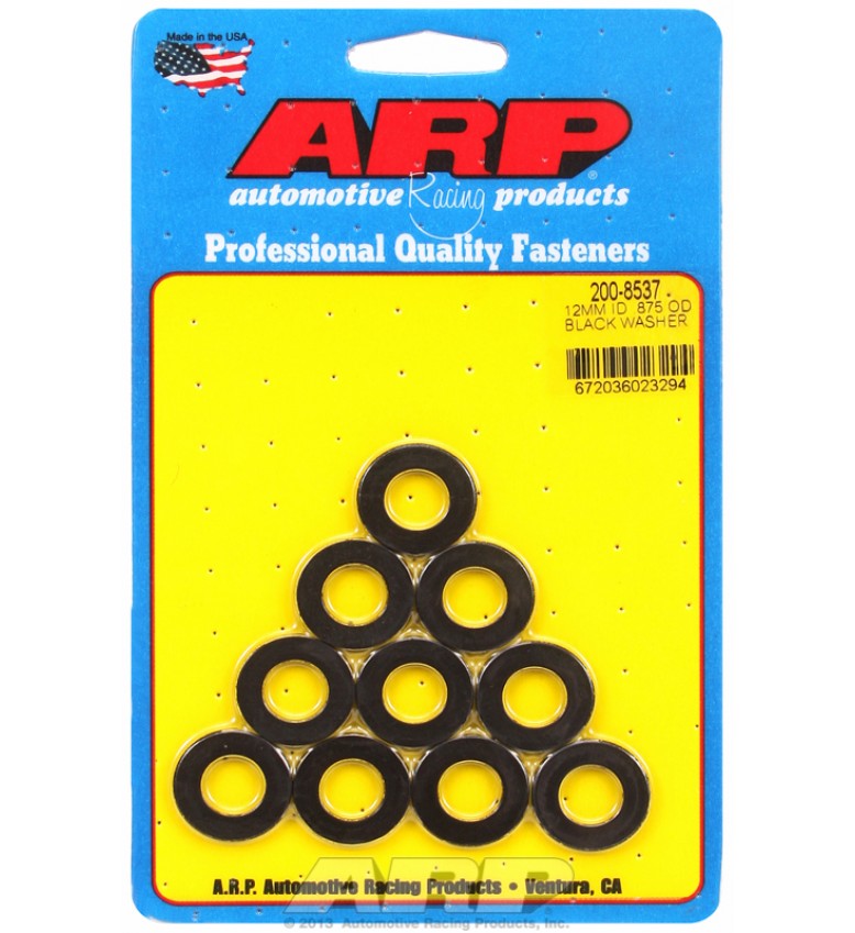 ARP Hardware - M12 ID .875 OD black washers
