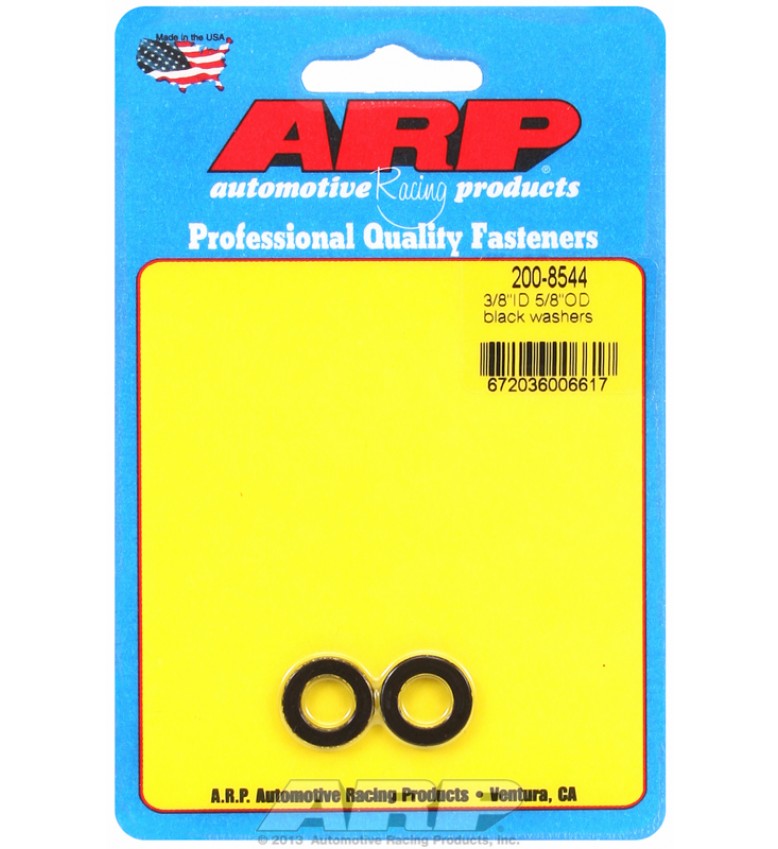 ARP Hardware - 3/8 ID 5/8 OD black washers