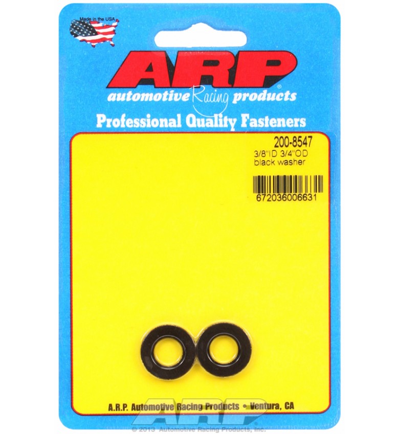ARP Hardware - 3/8 ID 3/4 OD black washers