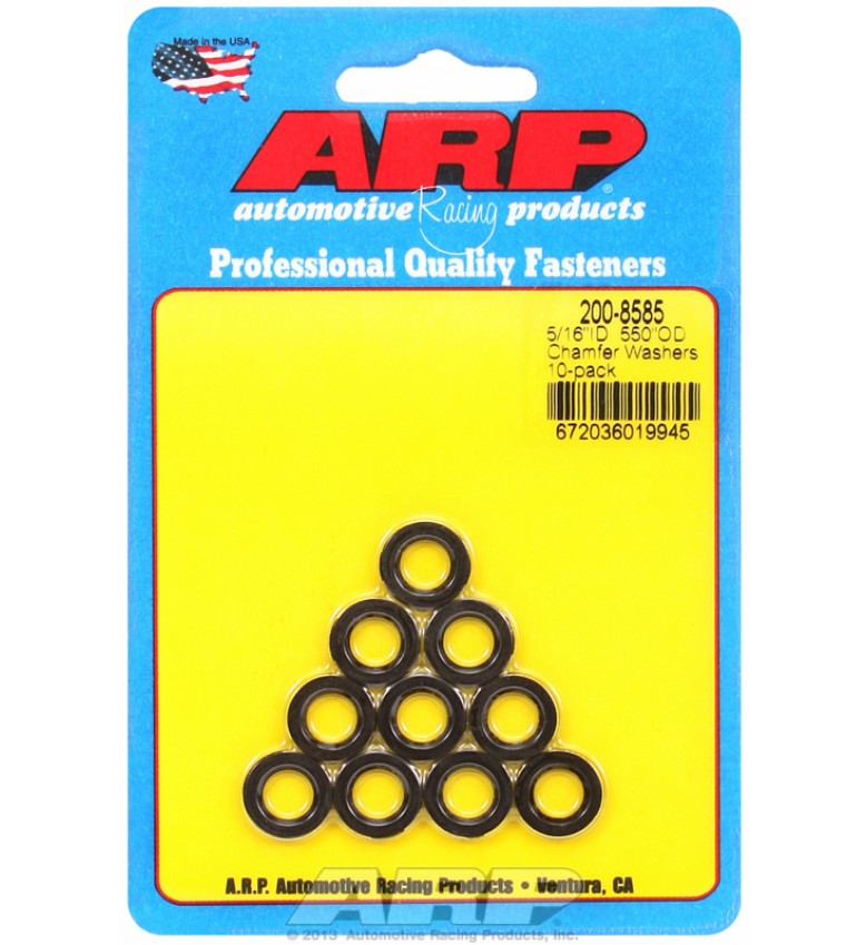 ARP Hardware - 5/16 ID  .550 OD chamfer washers
