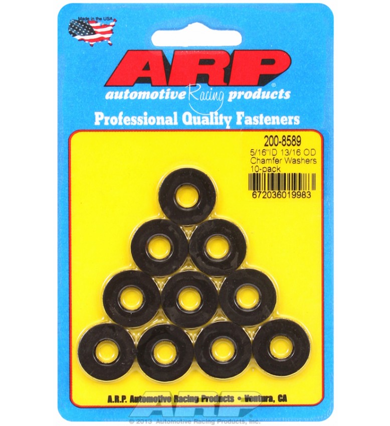 ARP Hardware - 5/16 ID  13/16 OD chamfer washers