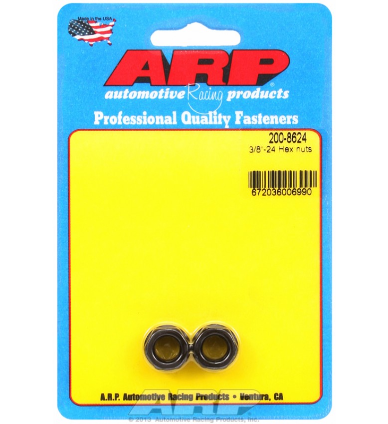 ARP Hardware - 3/8-24 hex nut kit