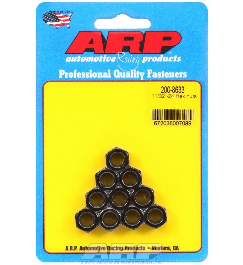 ARP Hardware - 11/32-24 hex nut kit