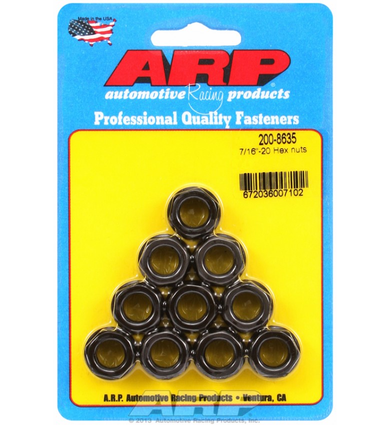 ARP Hardware - 7/16-20 hex nut kit