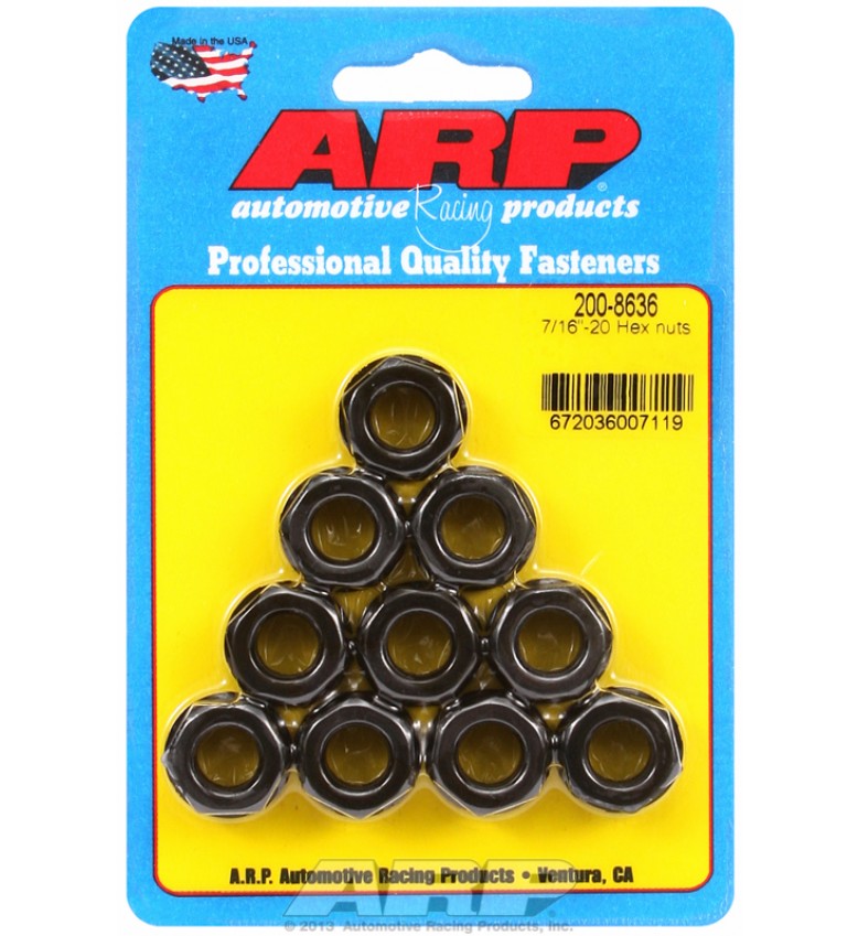 ARP Hardware - 7/16-20 hex nut kit