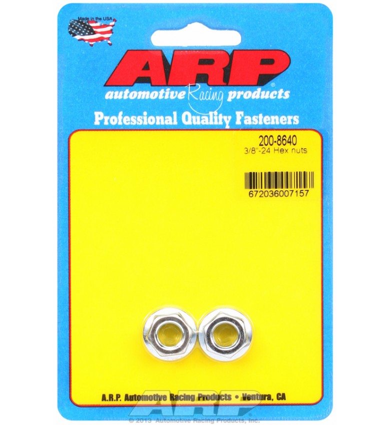 ARP Hardware - 3/8-24 hex nut kit