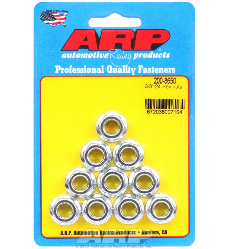 ARP Hardware - 3/8-24 hex nuts