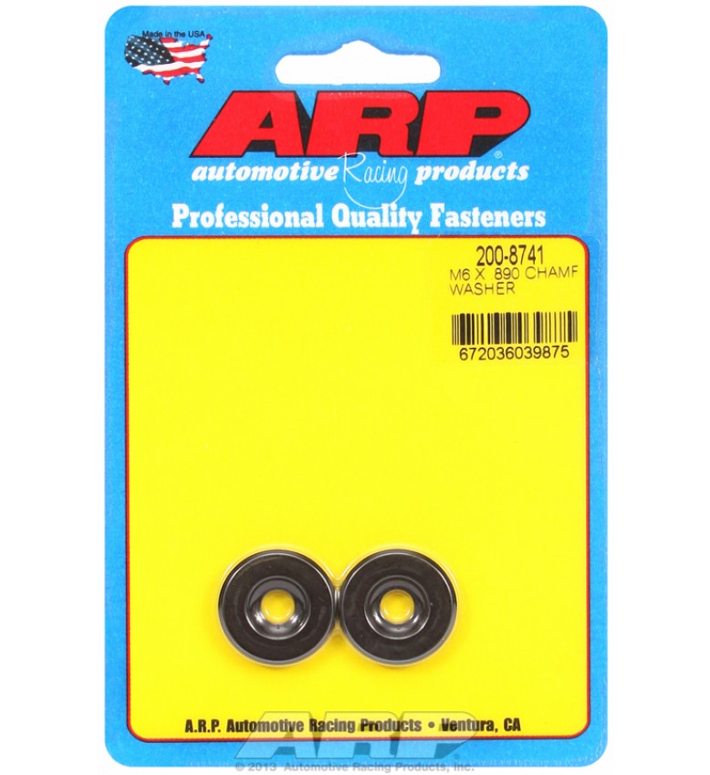 ARP Hardware - M6 ID .890 OD black washers