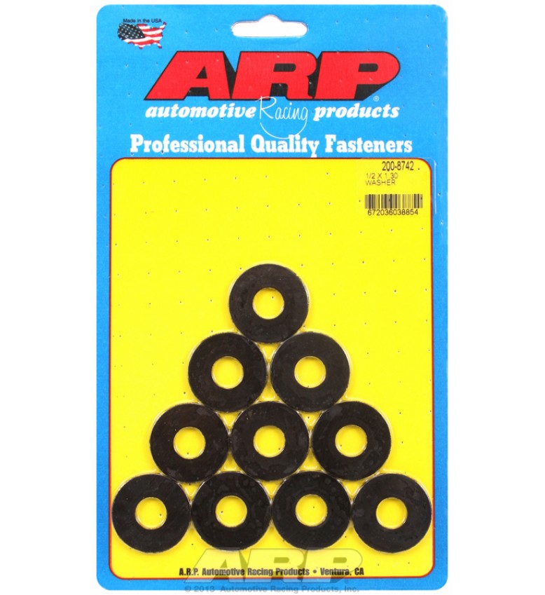 ARP Hardware - 1/2 ID 1.30 OD black washers