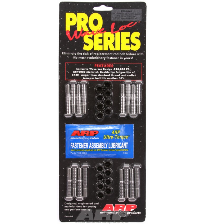 ARP Hardware - SB Chevy 283-327 & Inline 6 wave-loc rod bolt kit