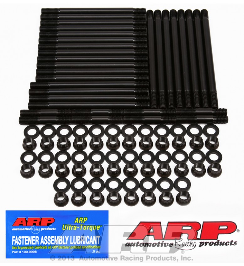 ARP Hardware - BB Chevy 12deg Pro-Filer "Hitman" spread port iron block 12pt hsk