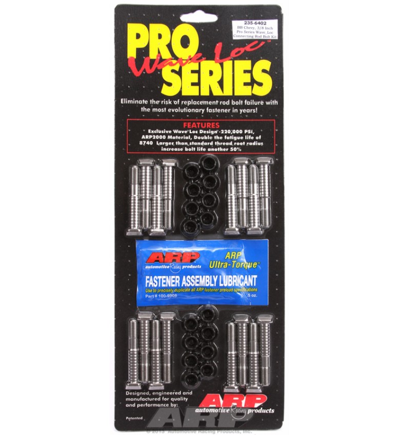 ARP Hardware - BB Chevy 3/8" wave-loc rod bolt kit