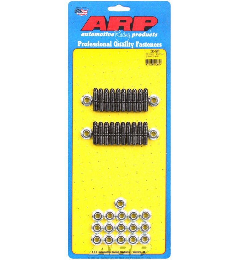 ARP Hardware - KB Hemi 1.300" hex oil pan stud kit