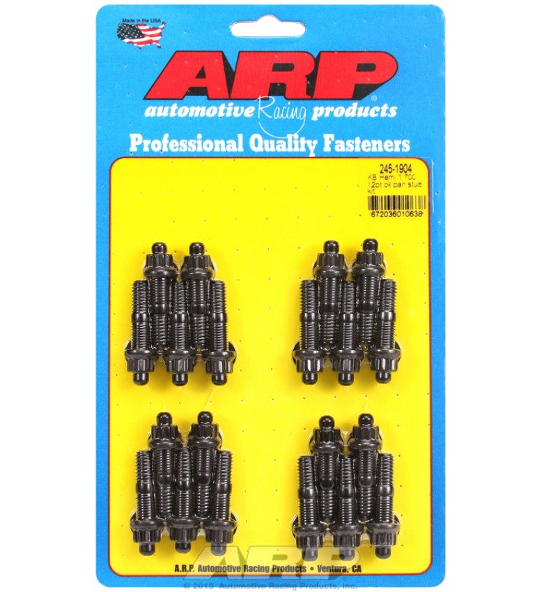 ARP Hardware - KB Hemi 1.700" 12pt oil pan stud kit