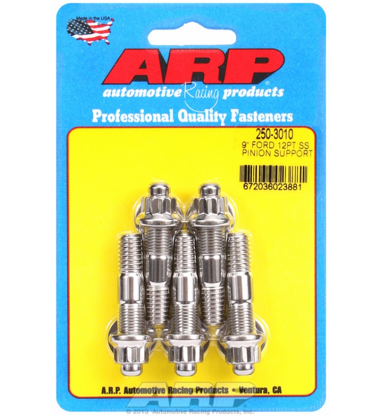 ARP Hardware - Ford 9" SS 12pt pinion support stud kit