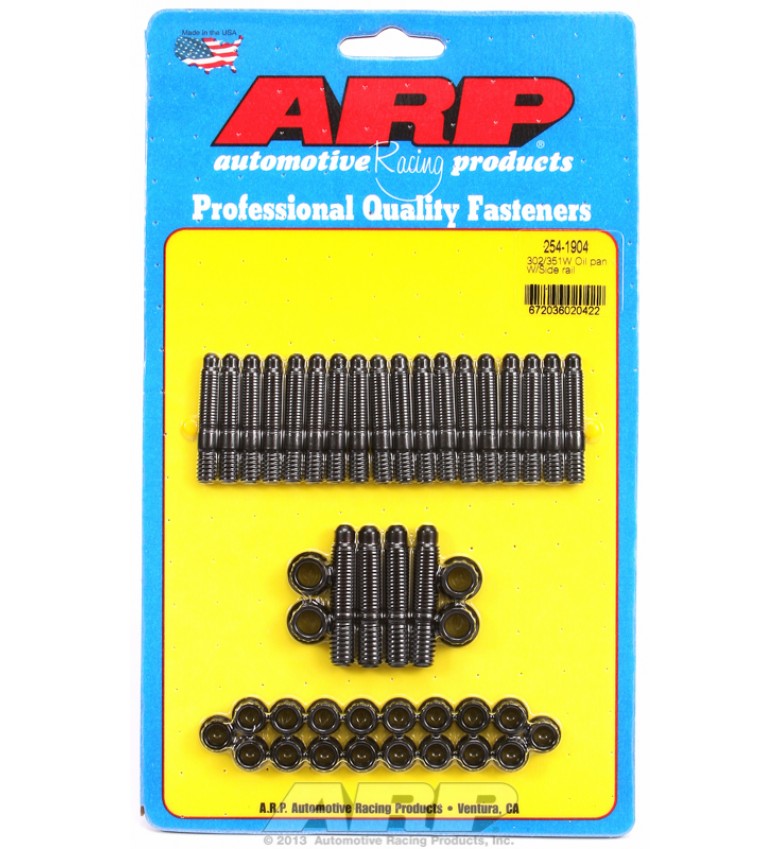 ARP Hardware - Ford 302-351W 12pt oil pan w/side rail