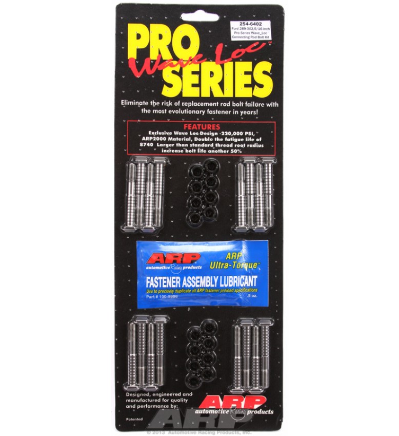 ARP Hardware - SB Ford 289-302 standard wave-loc rod bolt kit