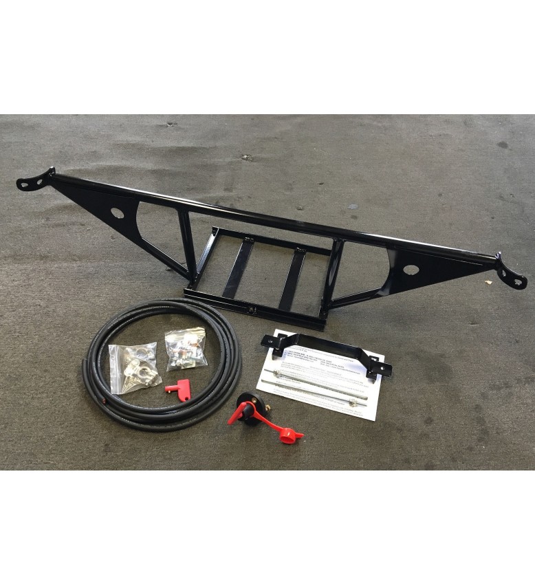 BMW Coupe Rear Shock Tower Brace and Battery Relocation kit