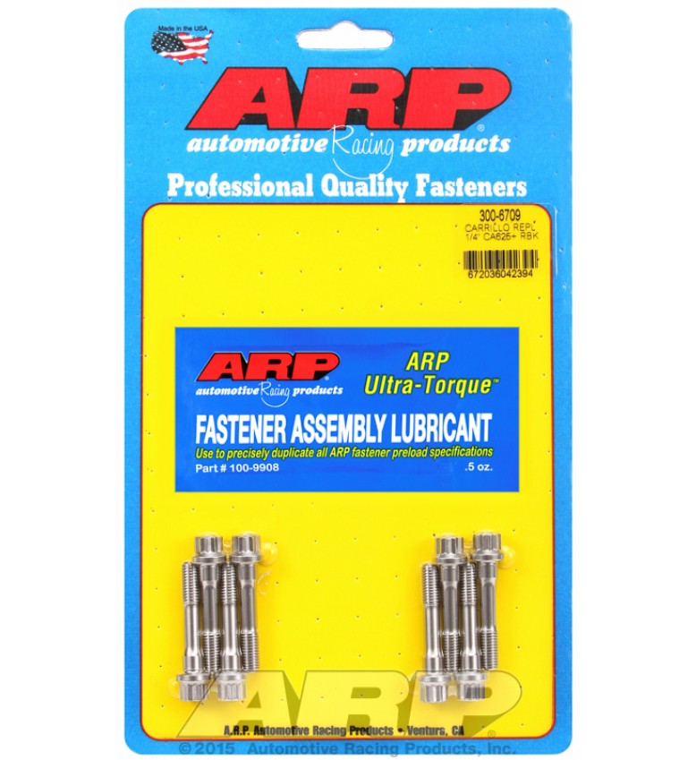 ARP Hardware -  Carrillo replacement 1/4" CA625+ rod bolt kit
