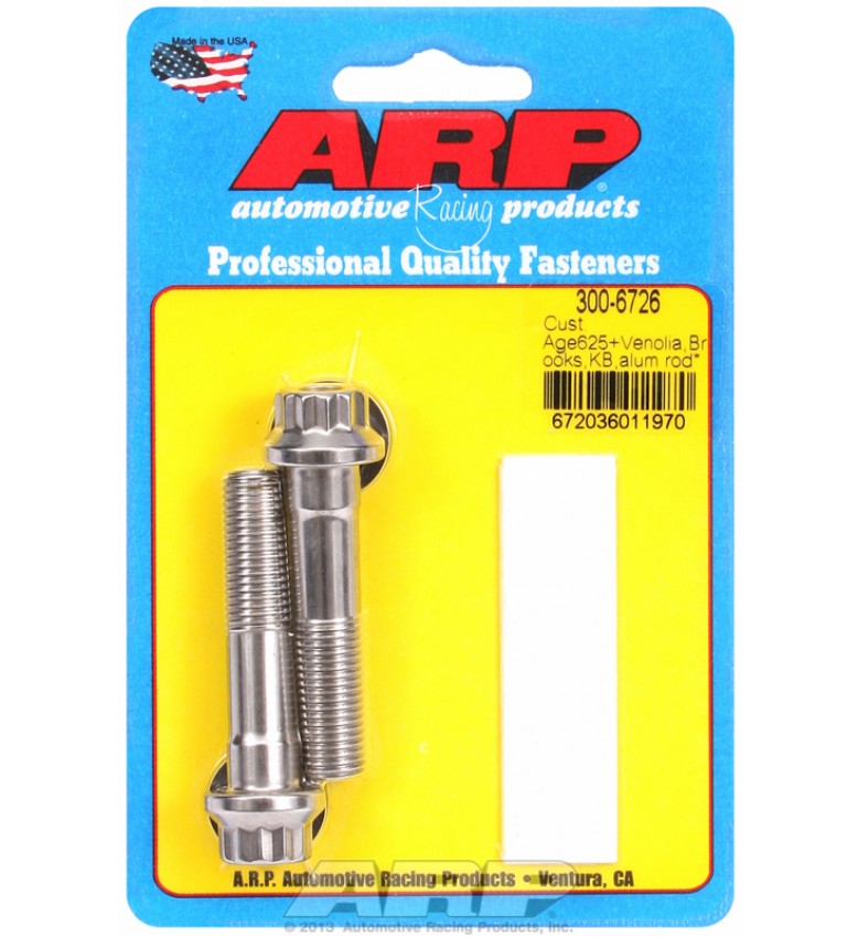 ARP Hardware - CA625+ Venolia,Brooks,KB,alum rod bolts