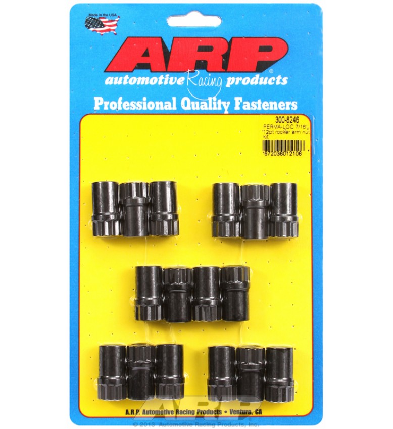 ARP Hardware - Adjustable 7/16 12pt rocker arm nut kit