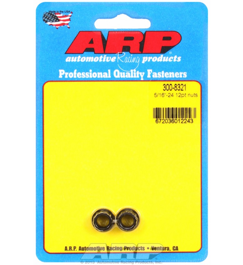 ARP Hardware - 5/16-24 12pt nut kit
