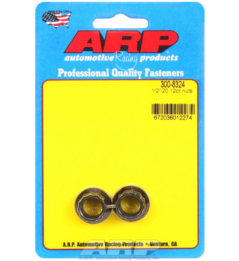 ARP Hardware - 1/2-20 12pt nut kit