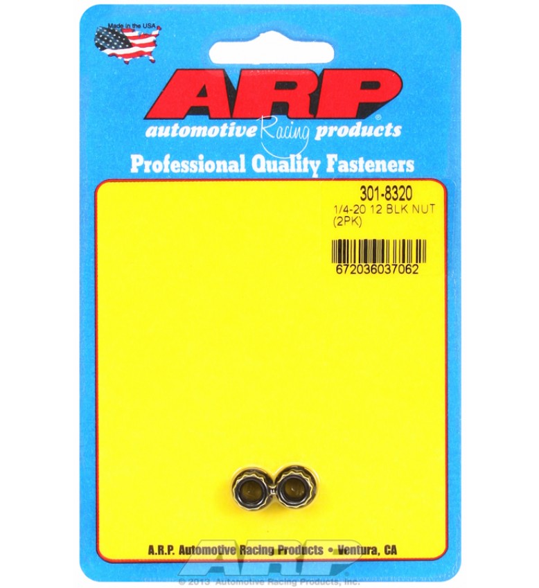 ARP Hardware - 1/4-20 12pt nut kit