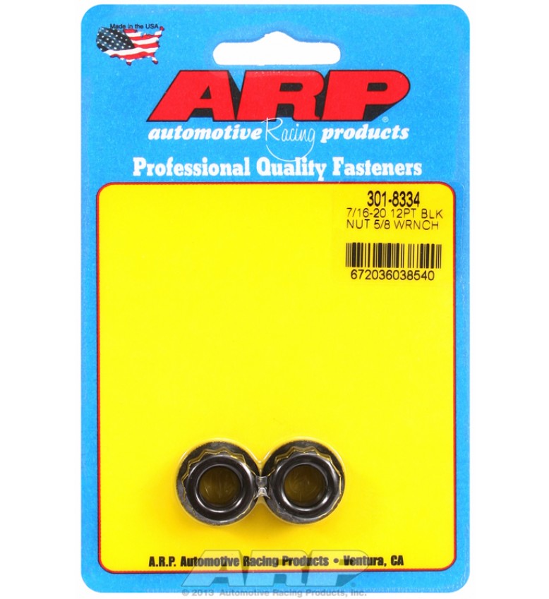 ARP Hardware - 7/16-20 5/8 socket 12 pt nut kit