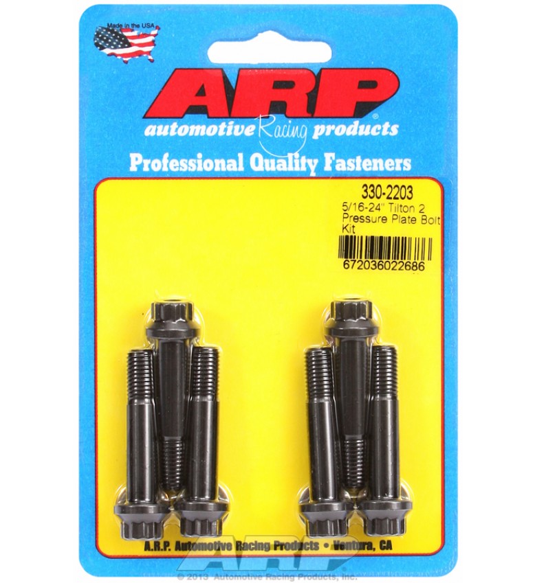 ARP Hardware - Tilton 2 Plate pressure plate bolt kit