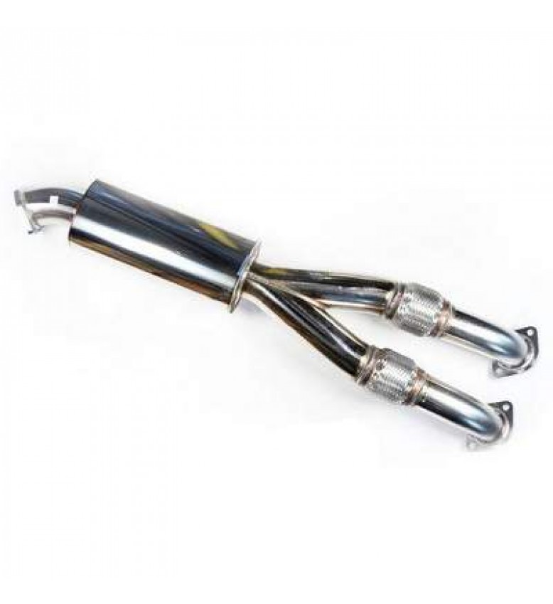 [Mitsubishi Lancer(2008)] HKS Legamax Exhaust SUS304 Center Pipe ONLY/; For Use w/ 31021-AM002 And Stock Muffler