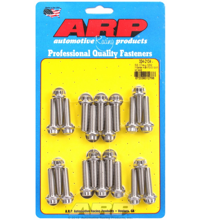 ARP Hardware - SB Chevy SB2 intake manifold bolt kit standard