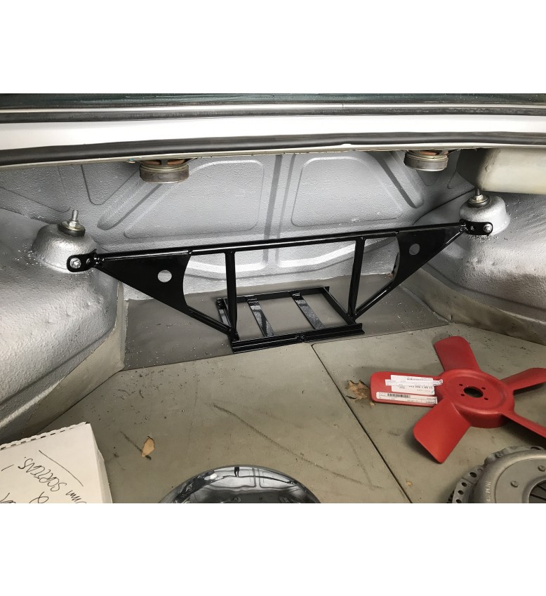 Top End Performance BMW 2002 Rear Shock Tower Brace and Battery